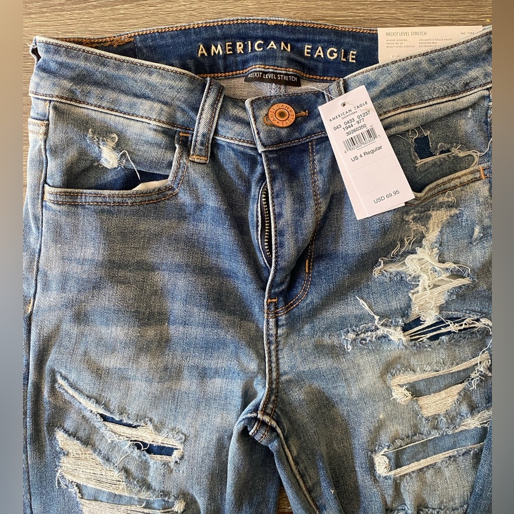 American Eagle Hi-rise jegging, size 4